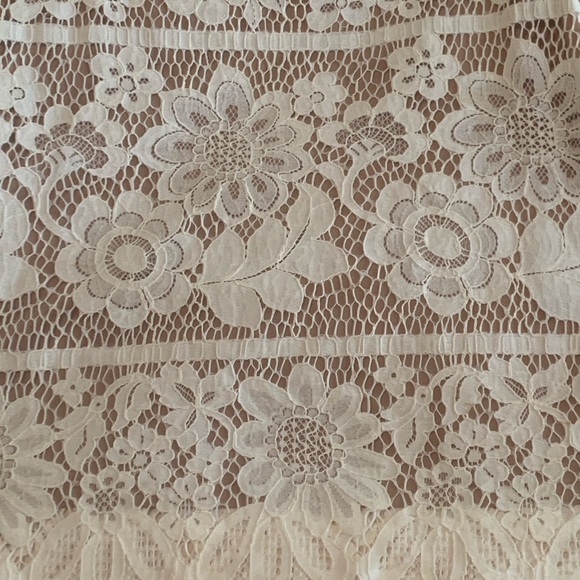 For Love and Lemons Scalloped Lace Skirt XS - Picture 4 of 10